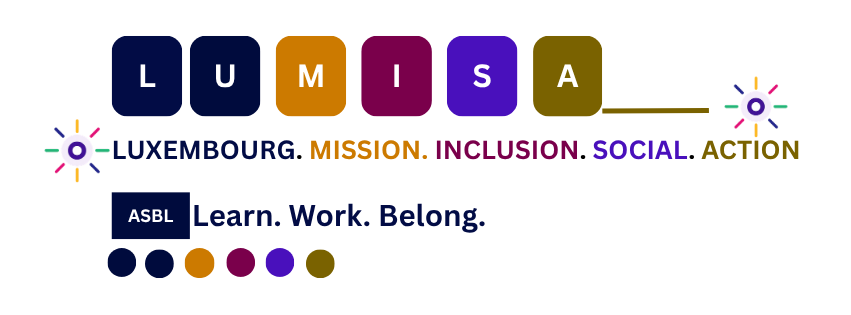 LUMISA logo - Learn Work Belong